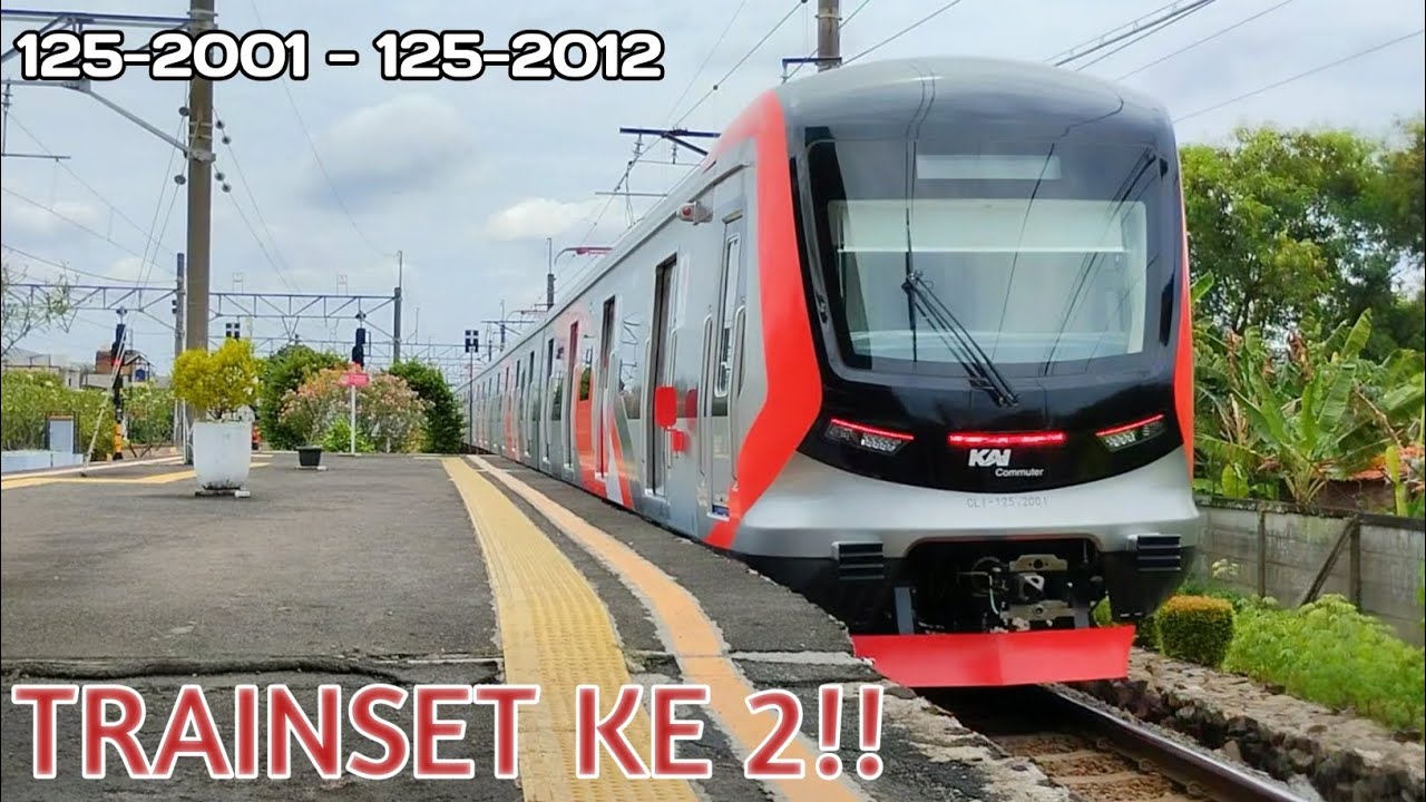 LANGSUNG GASPOLL!!! Ujicoba KRL CRRC SFC-120-V Trainset 02 berangkat Stasiun Depok