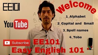 Beginner one/ Lesson three: Capital and small letters and To be (Introduction)