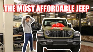 THE MOST AFFORDABLE JEEP EVER! - 2025 Jeep Wrangler 2-DOOR
