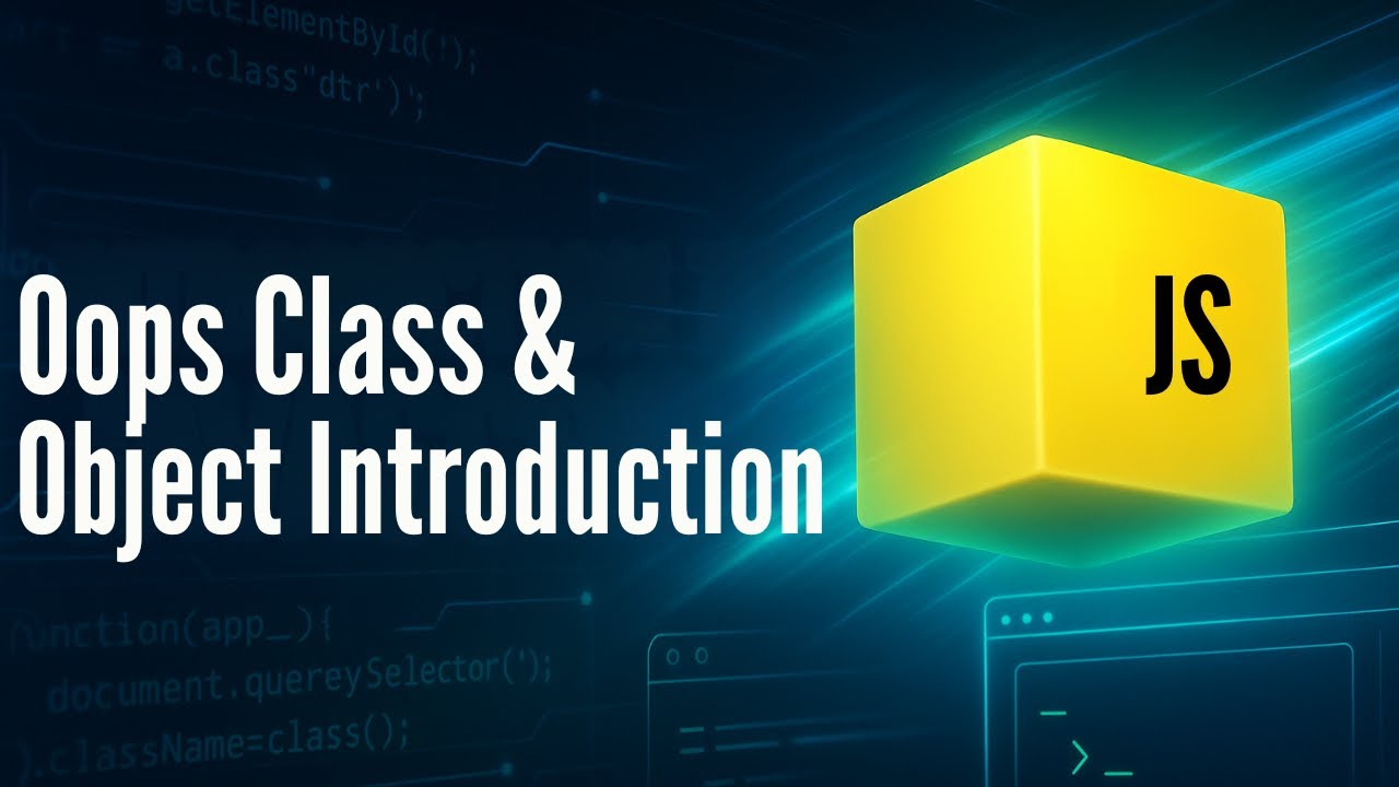 Oops Class & Object Introduction | Euron - YouTube