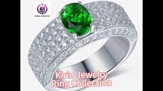 Kirin jewelry rings collection fashion factory jewelry ring wholesale diamond shorts kirin