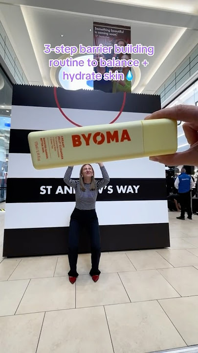 3-step barrier building essentials to balance   hydrate skin💧Shop now @Sephora #dryskin #byoma