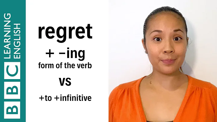 Regret +  ing or + to - English In A Minute - DayDayNews