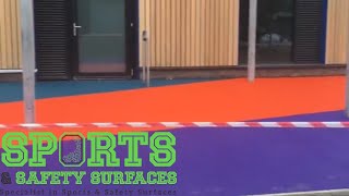 Wetpour Surface Installation in York, North Yorkshire | Wetpour Installation Near Me by Sports And Safety Surfaces 147 views 2 years ago 2 minutes, 30 seconds