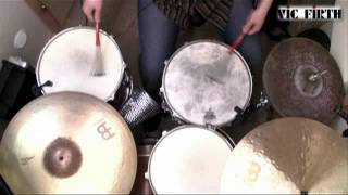 VIC FIRTH® LW Baqueta/Efecto Live Wires video