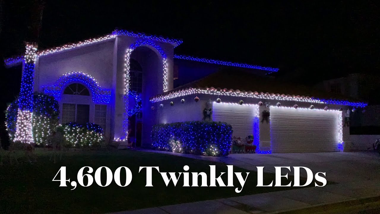 4,600 Twinkly LEDs