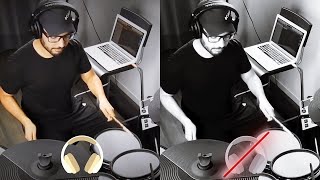 Electronic Drums : What I hear VS What my neighbors hear - Millenium MPS-850