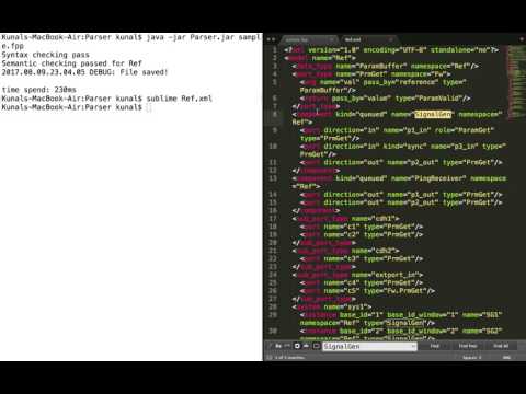 Parser demo