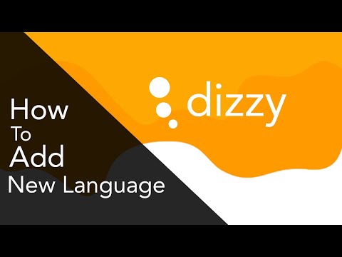 How to add a new language to dizzy