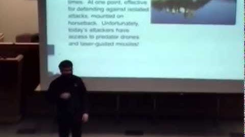 Cyber War Lecture at Indiana University - Dr. Gary McGraw