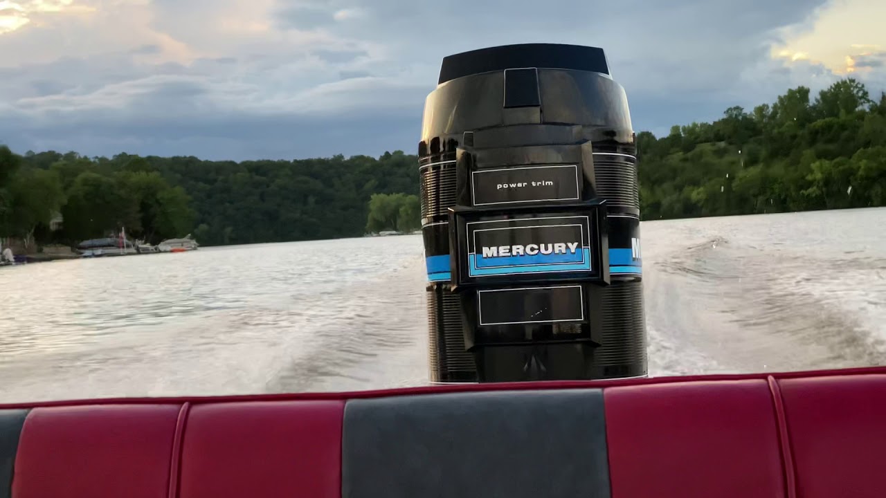 1984 Mercury 115 Hp On 16 Baja Boat Clip Youtube