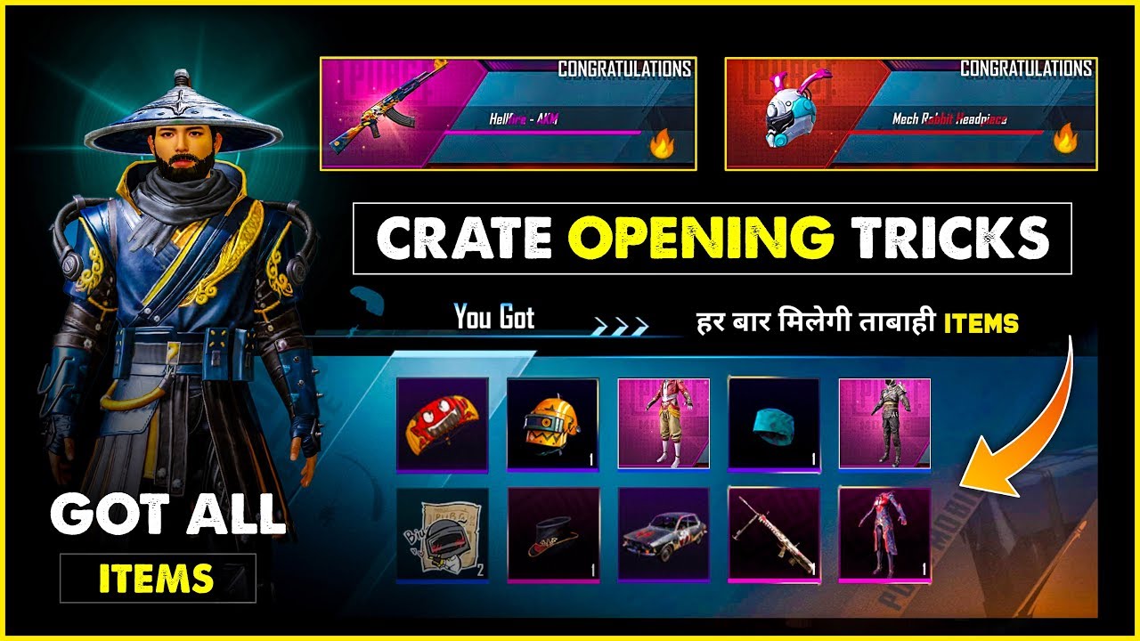 FREE CRATES & FREE LEGENDARIES - PUBG MOBILE by Medalcore FREE CRATES & FREE LEGENDARIES - PUBG MOBILE by Medalcore -
