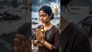 Faith in the Storm | Divine Miracle Story of Buddha | Power of Belief &amp; Hope | #buddha #shorts
