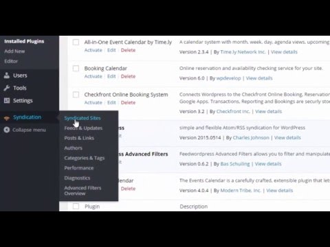 WordPress [FeedWordpress Advanced Filters] - How to configure featured image automatically