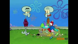 Im volunteering! Yeah, Im cleaning up Bikini Bottom, selflessly devoting my time to a worthy cause