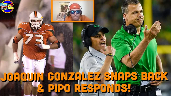 Joaquin Gonzalez Claps Back To The Cristobal Inter...