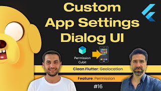 Custom App Settings Dialog in Flutter| Open App Settings Dialog