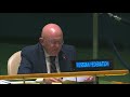 Statement by PR Vassily Nebenzia at UNGA on the embargo imposed by the USA against Cuba