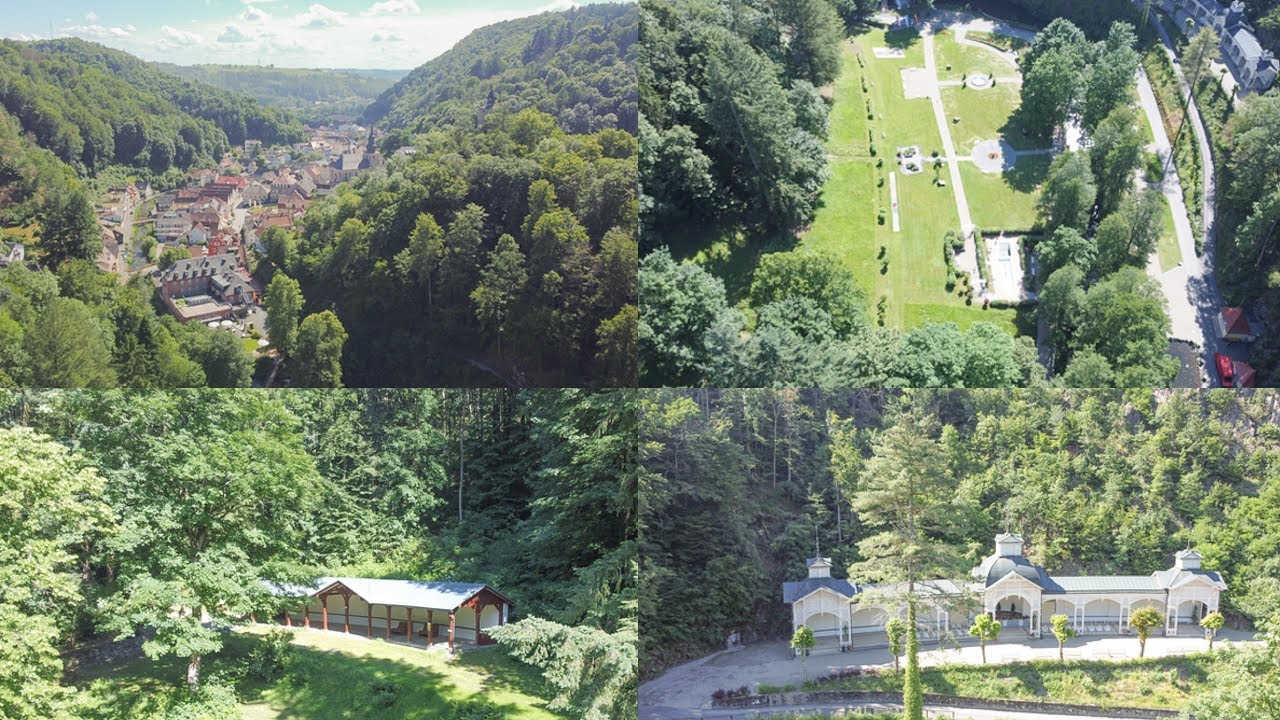 Kurpark Bad Berneck Ende Juni 2021