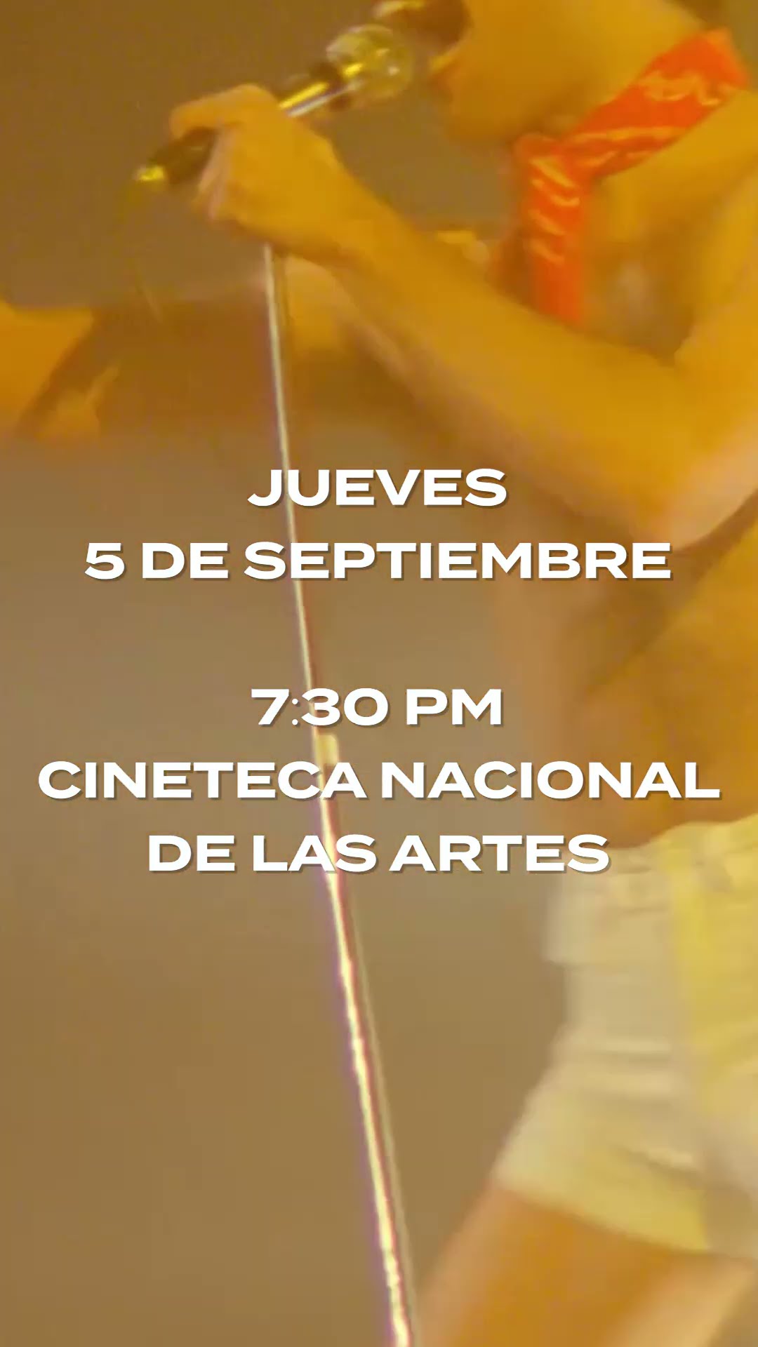 QRM este 5 de septiembre en la Cineteca Nacional de las Artes. 7:30PM Acceso gratuito. ¡No faltes!