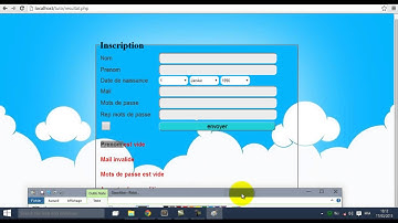 formulaire niveau 2 partie PHP