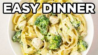 Creamy Chicken Broccoli Alfredo | 30 Minute Recipe