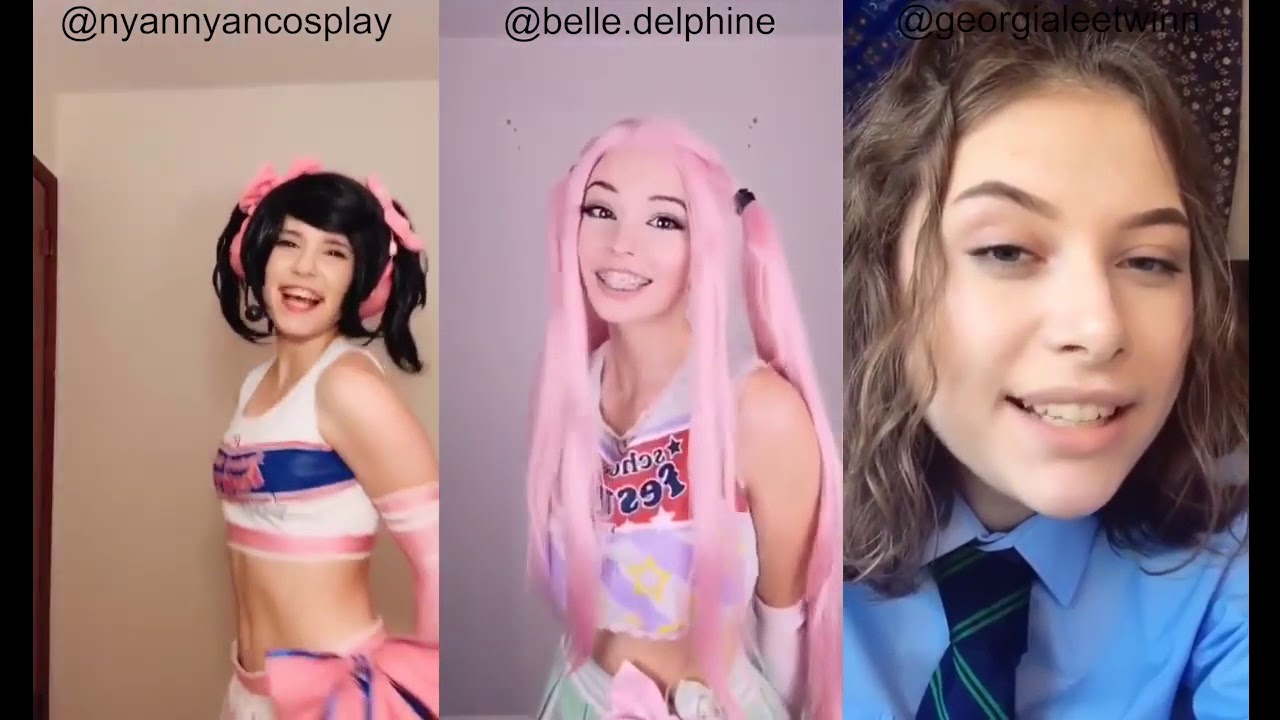 Belle delphine, NyannyCosplay, Kpop, Japão 