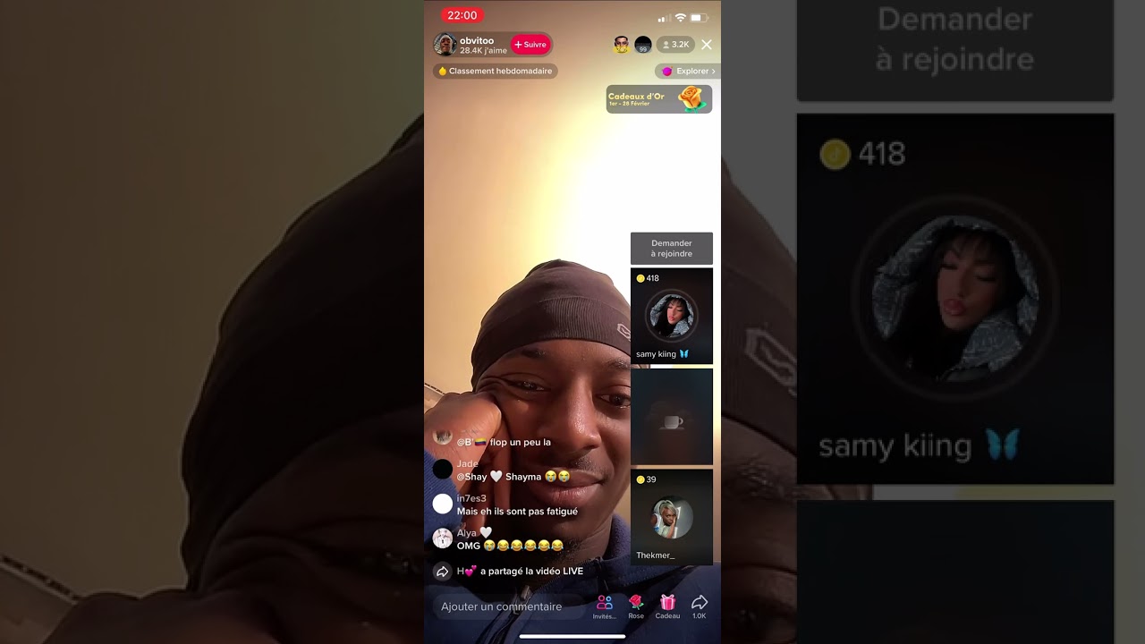 Parti 1:Samy king et thekmer s’embrouille sur leurs bagarre dans le live de obvitoo