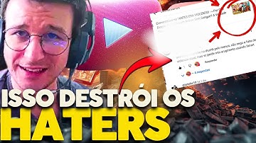 COMO LIDAR Com OS HATERS QUE NÃO TEM NADA PARA FAZER DA VIDA? Assim que eu Faço!