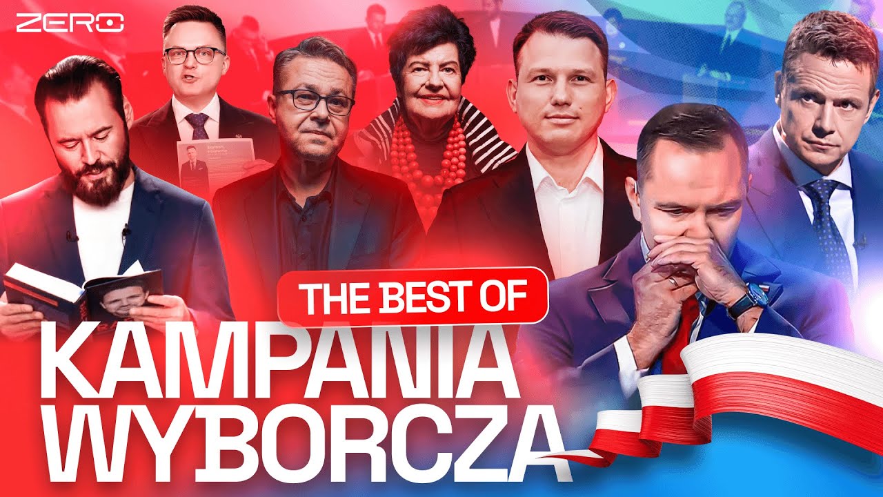 SZALONA KAMPANIA PREZYDENCKA. NAJLEPSZE MOMENTY: TRZASKOWSKI, NAWROCKI, METNZEN, MACIAK, STANOWSKI