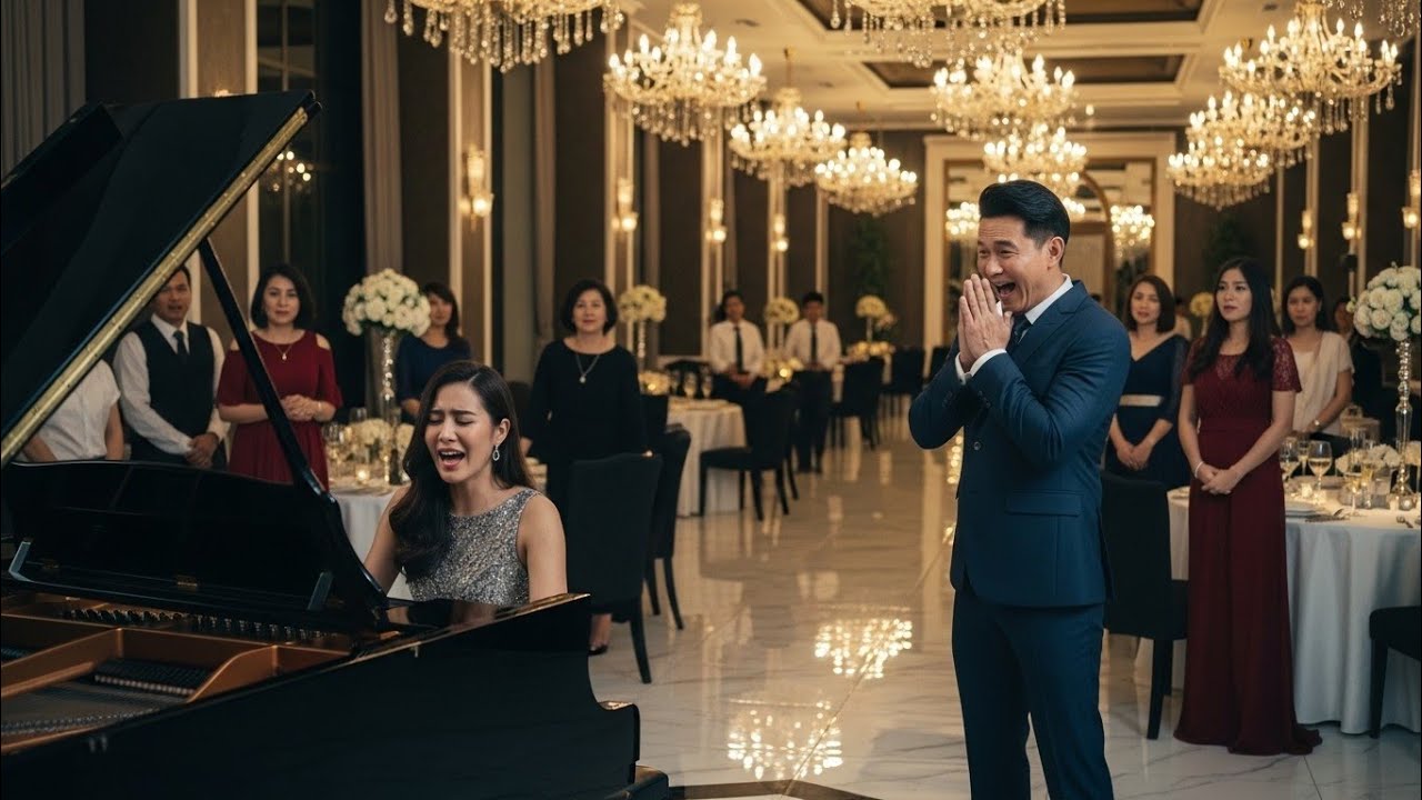 🎹 «Сыграешь на пианино — я женюсь!» — смеялся миллиардер… но её талант потряс всех 💔✨