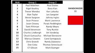 TBS Speedway Season 4 Team Picker