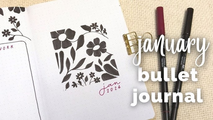 January 2021 Bullet Journal Set-Up – My Day Is Booked