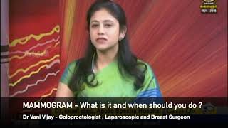 Mammogram Test | Breast Cancer | Dr Vani Vijay | Breast Surgeon in Chennai | MIRA HealthCare