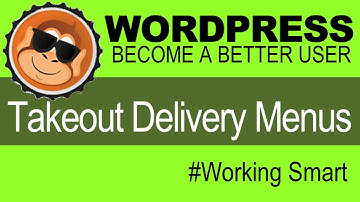 How to add design features and slide show build an online wordpress menu system