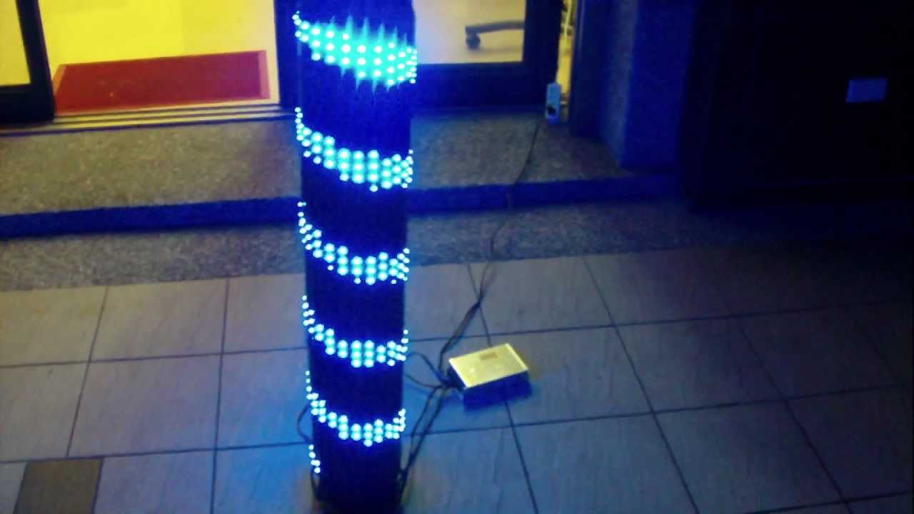 Column LED display monitor - 圓柱LED顯示屏 - YouTube