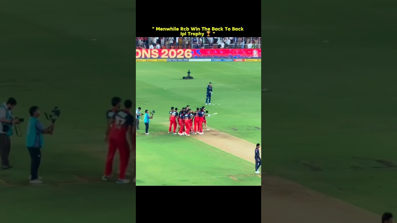 Finally Rcb Won 🏆