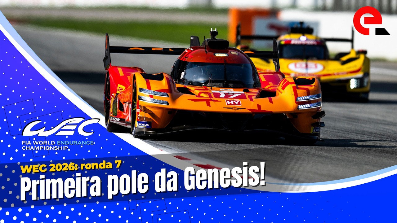 WEC: primeira pole da Genesis!