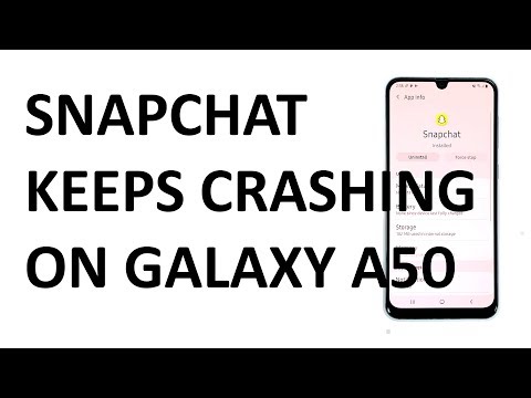 Snapchat keeps stopping on Samsung Galaxy A50. Here’s how to fix it.