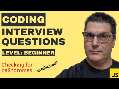 Coding Interview Questions (beginner): checking for palindromes