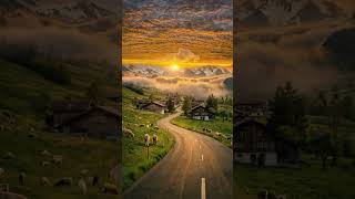 🌿 Dağların Arasında Sakin Bir Yolculuk Peaceful Mountain Road Journey