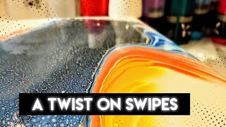 #20 A Twist on the Swipe Technique | Swipe N Slide | Fluid Art | Abstract Art