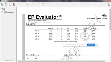 Linearity, Accuracy & Reportable Range for clinical  Laboratory Part I
