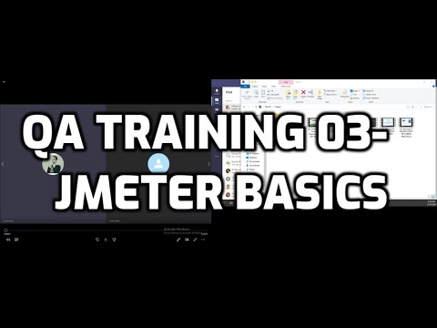 QA Training 03 JMETER BASICS - YouTube