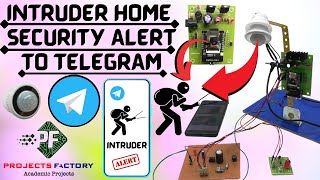 Intruder Home Security Alert To Telegram
