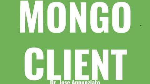 W12 3   mongo client