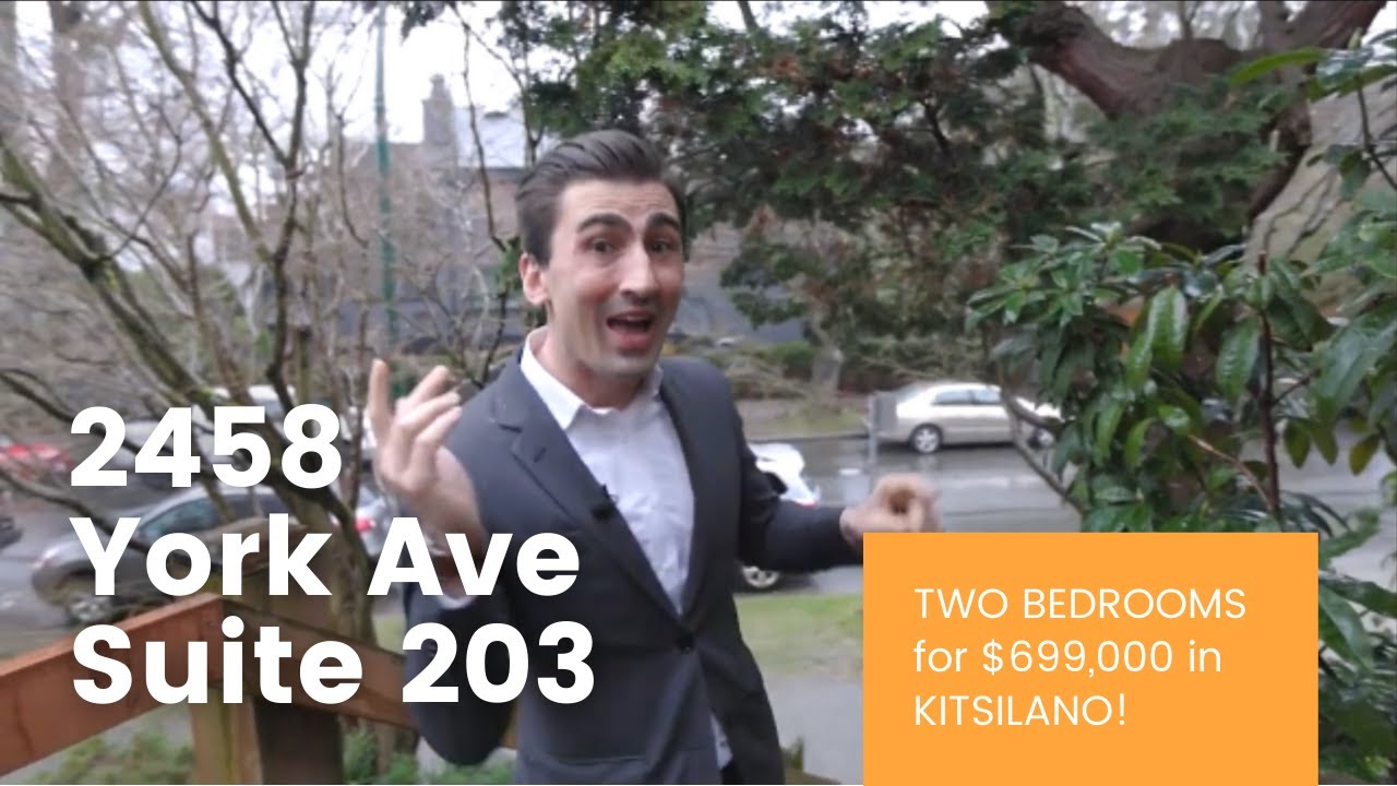 TWO BEDROOMS for 699,000 in KITSILANO Vancouver! (APARTMENT TOUR