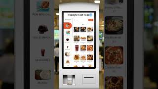 Self-ordering KIOSK for QSR #posbytz