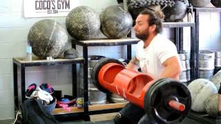 Leigh Shaw - 136Kg Loglift