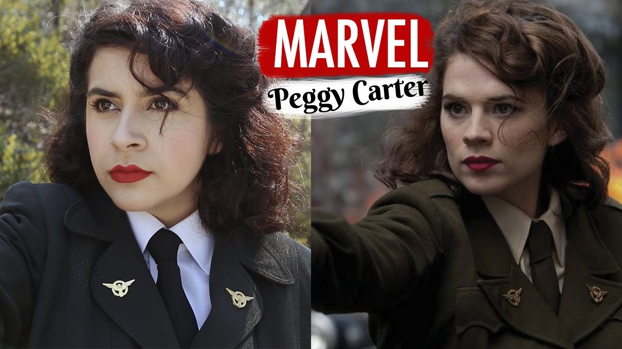 benzin type gennembore Agent Peggy Carter Makeup & Thrifted/DIYed Outfit - YouTube